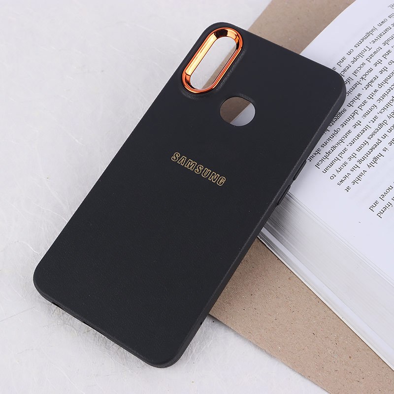 قاب ژله ای سامسونگ Galaxy A10s دور محافظ متال لوگودار