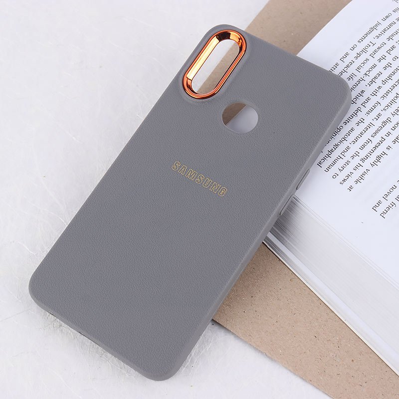 قاب ژله ای سامسونگ Galaxy A10s دور محافظ متال لوگودار