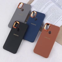 قاب ژله ای سامسونگ Galaxy A11 / M11 دور محافظ متال لوگودار