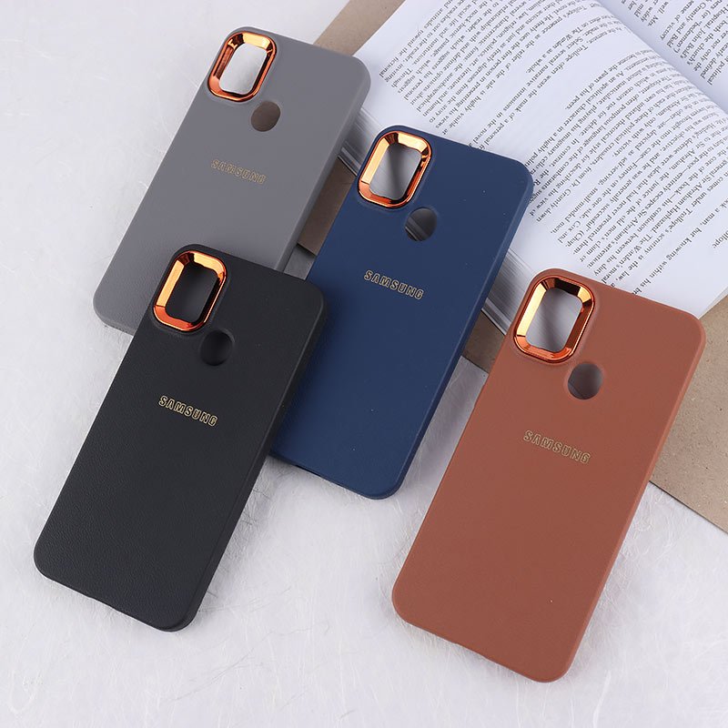 قاب ژله ای سامسونگ Galaxy A11 / M11 دور محافظ متال لوگودار