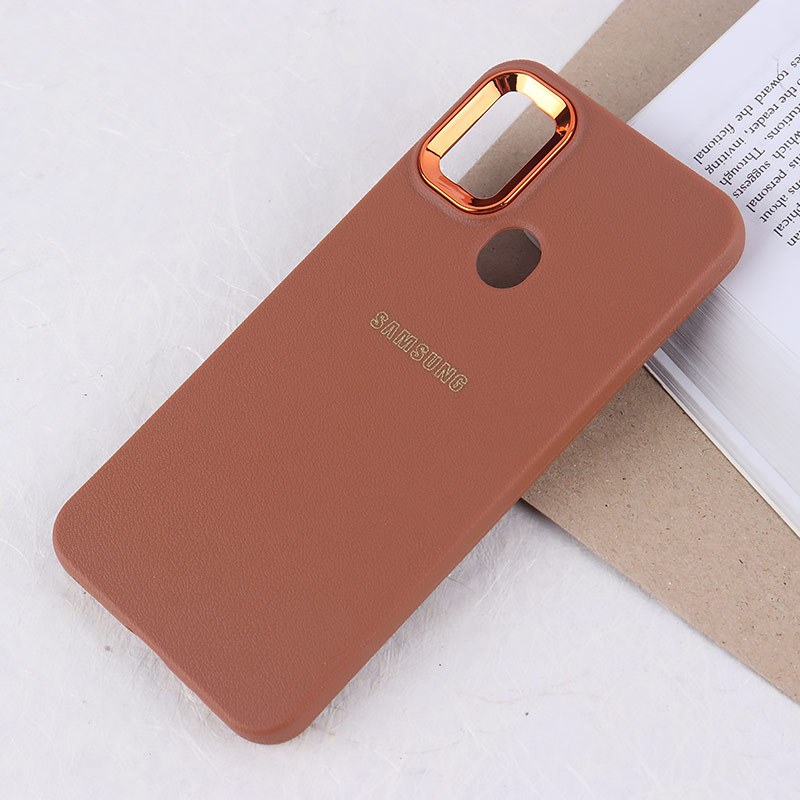 قاب ژله ای سامسونگ Galaxy A11 / M11 دور محافظ متال لوگودار