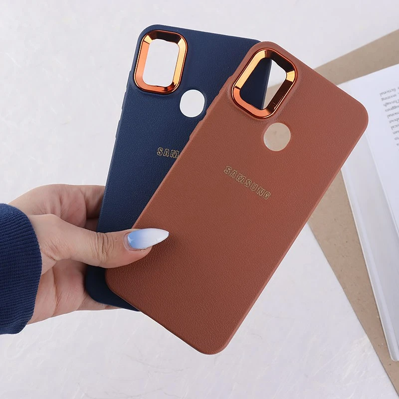 قاب ژله ای سامسونگ Galaxy A11 / M11 دور محافظ متال لوگودار