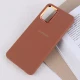 قاب ژله ای سامسونگ Galaxy A12 / M12 دور محافظ متال لوگودار