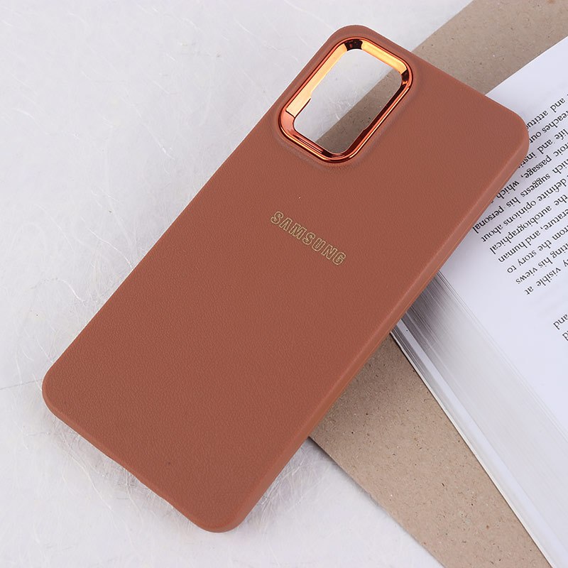 قاب ژله ای سامسونگ Galaxy A12 / M12 دور محافظ متال لوگودار