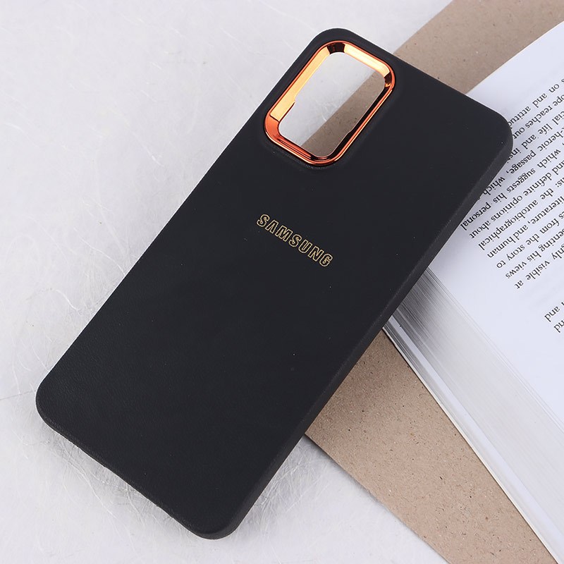 قاب ژله ای سامسونگ Galaxy A12 / M12 دور محافظ متال لوگودار