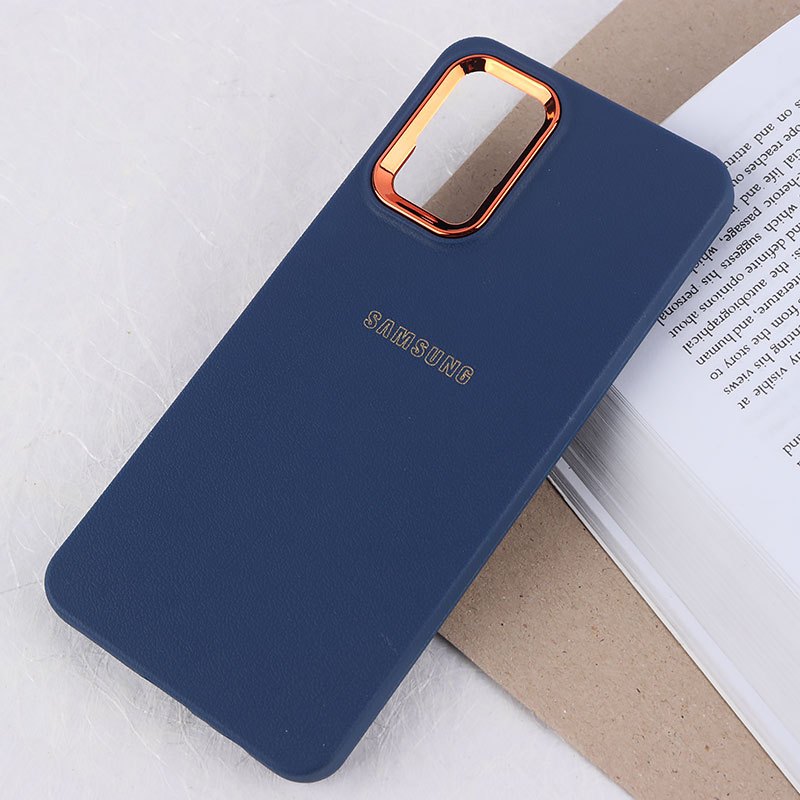 قاب ژله ای سامسونگ Galaxy A12 / M12 دور محافظ متال لوگودار