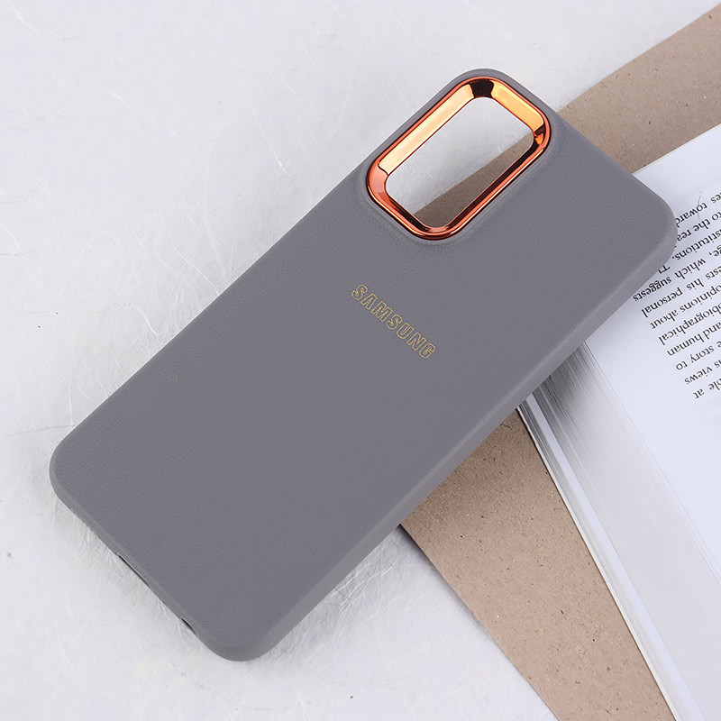 قاب ژله ای سامسونگ Galaxy A13 4G دور محافظ متال لوگودار