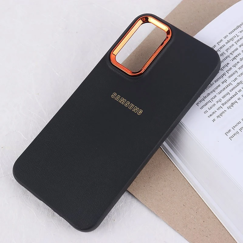 قاب ژله ای سامسونگ Galaxy A14 4G / A14 5G دور محافظ متال لوگودار