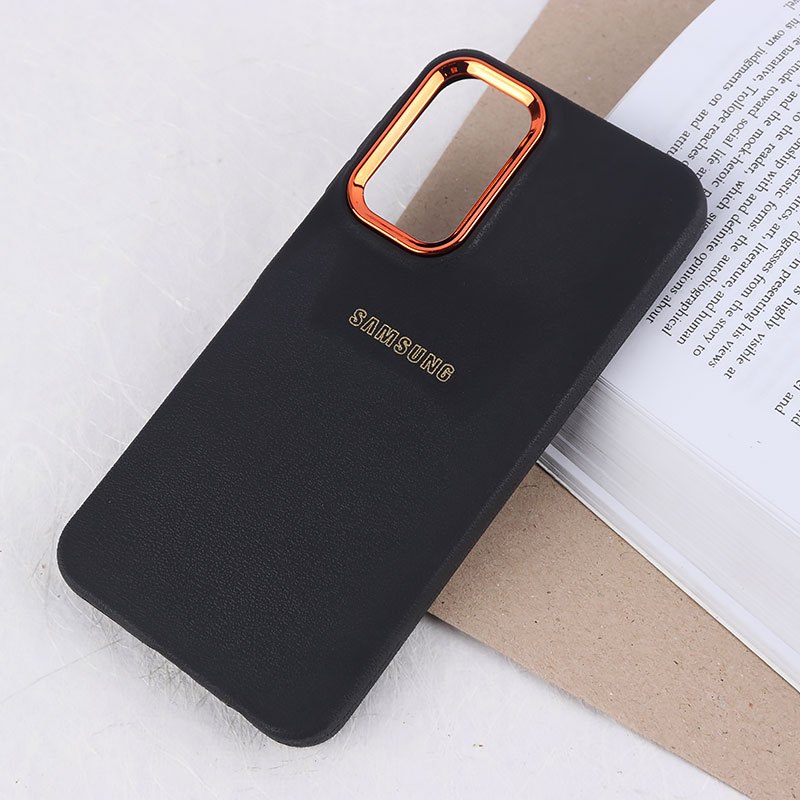 قاب ژله ای سامسونگ Galaxy A15 دور محافظ متال لوگودار