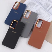 قاب ژله ای سامسونگ Galaxy A16 4G / A16 5G دور محافظ متال لوگودار
