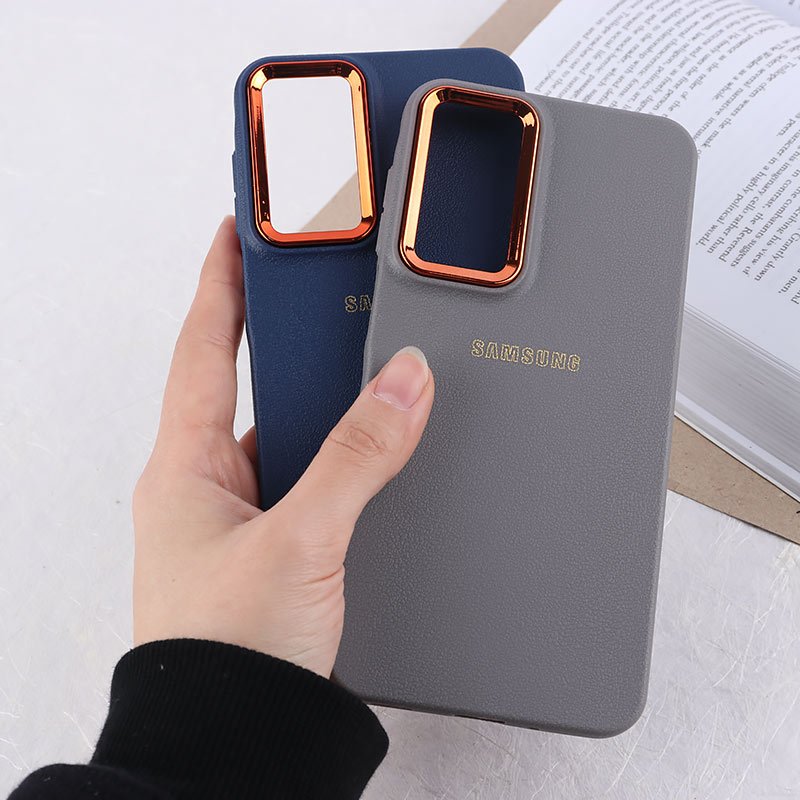 قاب ژله ای سامسونگ Galaxy A16 4G / A16 5G دور محافظ متال لوگودار