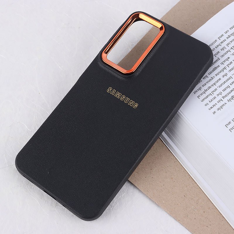 قاب ژله ای سامسونگ Galaxy A16 4G / A16 5G دور محافظ متال لوگودار