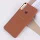 قاب ژله ای سامسونگ Galaxy A20s دور محافظ متال لوگودار