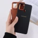 قاب ژله ای سامسونگ Galaxy A21s دور محافظ متال لوگودار