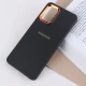 قاب ژله ای سامسونگ Galaxy A22 4G / M22 / M32 4G دور محافظ متال لوگودار