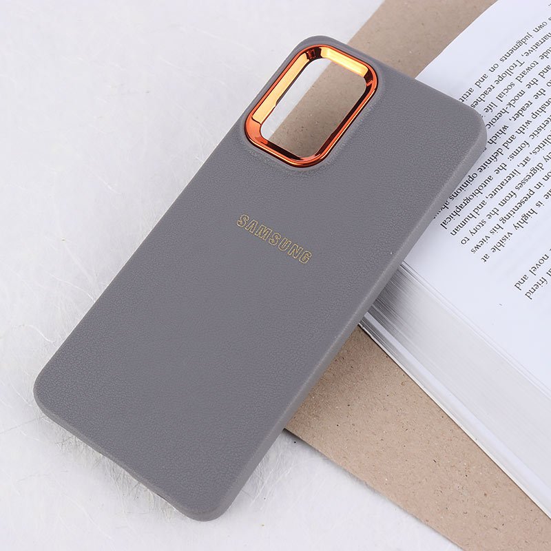 قاب ژله ای سامسونگ Galaxy A22 4G / M22 / M32 4G دور محافظ متال لوگودار