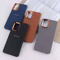 قاب ژله ای سامسونگ Galaxy A22 4G / M22 / M32 4G دور محافظ متال لوگودار