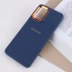 قاب ژله ای سامسونگ Galaxy A22 4G / M22 / M32 4G دور محافظ متال لوگودار