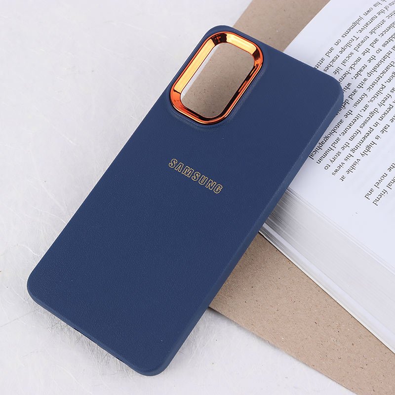 قاب ژله ای سامسونگ Galaxy A32 4G دور محافظ متال لوگودار