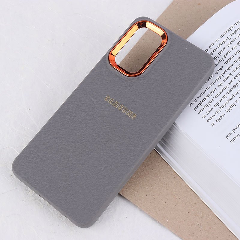 قاب ژله ای سامسونگ Galaxy A32 4G دور محافظ متال لوگودار