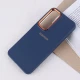 قاب ژله ای سامسونگ Galaxy A35 دور محافظ متال لوگودار