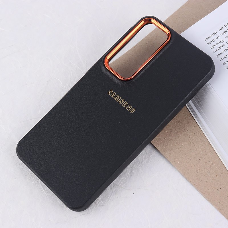قاب ژله ای سامسونگ Galaxy A35 دور محافظ متال لوگودار