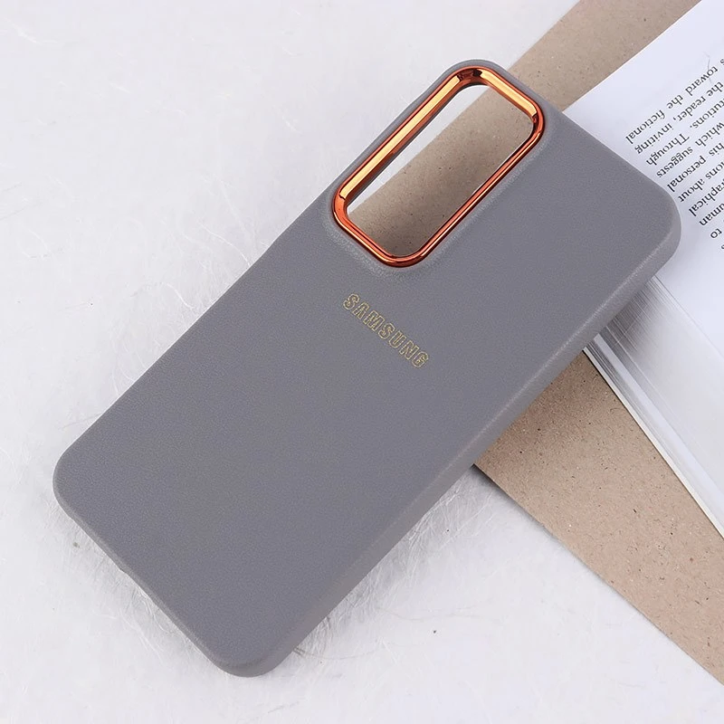 قاب ژله ای سامسونگ Galaxy A35 دور محافظ متال لوگودار