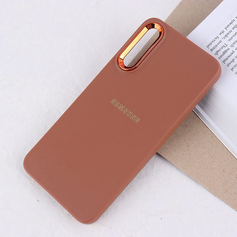 قاب ژله ای سامسونگ Galaxy A30s / A50 / A50s دور محافظ متال لوگودار