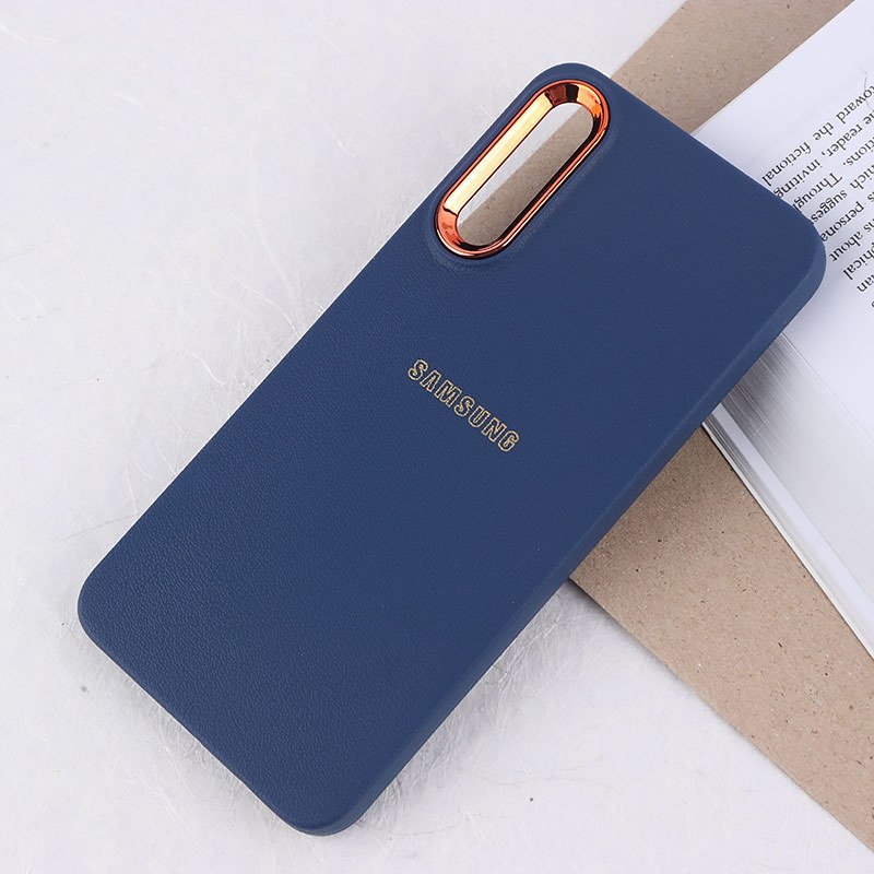 قاب ژله ای سامسونگ Galaxy A30s / A50 / A50s دور محافظ متال لوگودار
