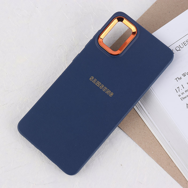 قاب ژله ای سامسونگ Galaxy A51 4G دور محافظ متال لوگودار