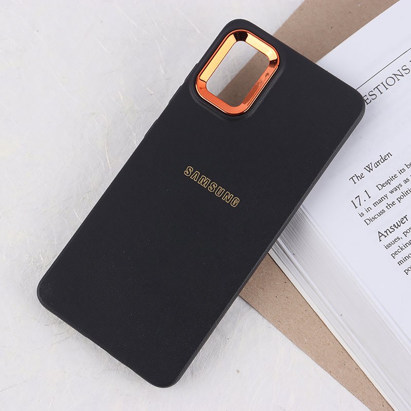 قاب ژله ای سامسونگ Galaxy A51 4G دور محافظ متال لوگودار