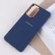 قاب ژله ای سامسونگ Galaxy A52 / A52s دور محافظ متال لوگودار