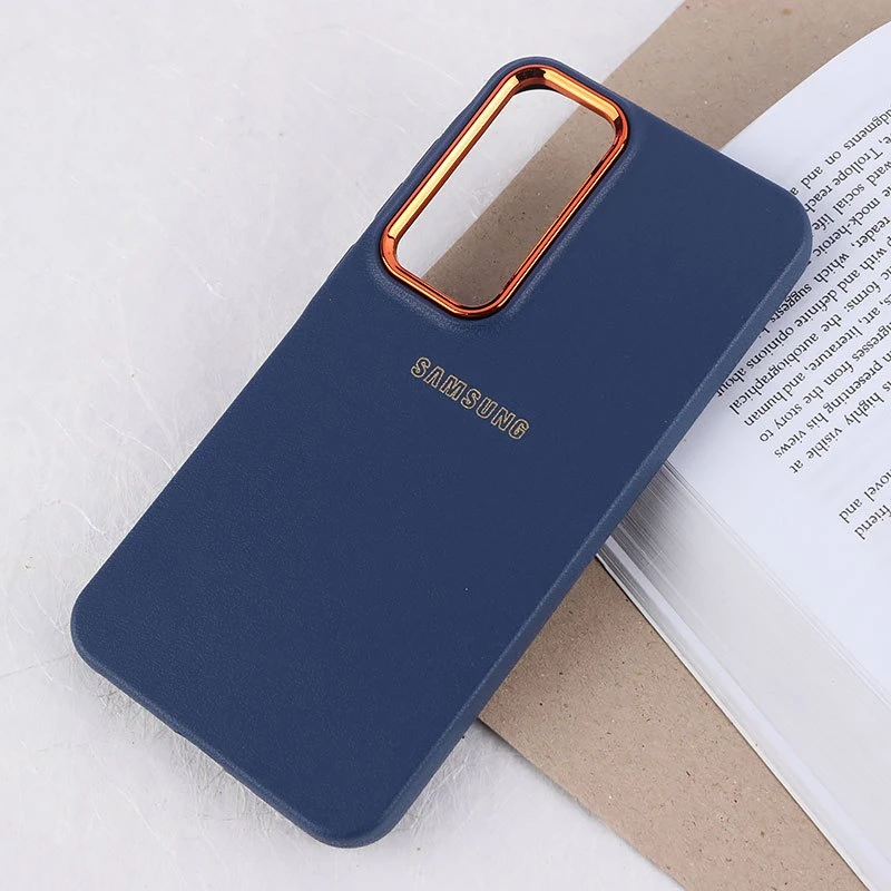 قاب ژله ای سامسونگ Galaxy A55 دور محافظ متال لوگودار