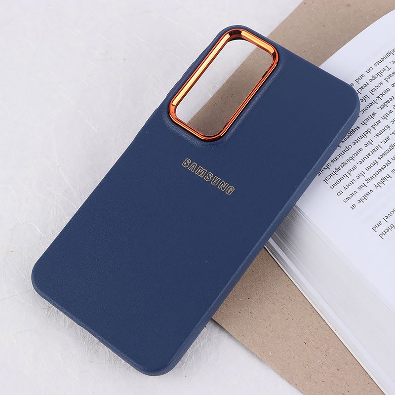 قاب ژله ای سامسونگ Galaxy A55 دور محافظ متال لوگودار