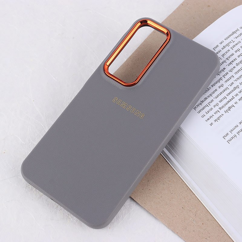 قاب ژله ای سامسونگ Galaxy A55 دور محافظ متال لوگودار