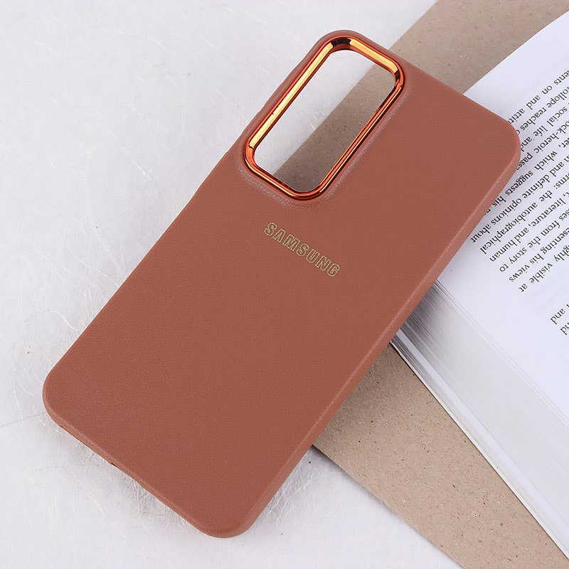 قاب ژله ای سامسونگ Galaxy A55 دور محافظ متال لوگودار