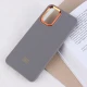 قاب ژله ای شیائومی Redmi Note 10 4G / 10s دور محافظ متال لوگودار