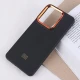 قاب ژله ای شیائومی Redmi Note 13 4G دور محافظ متال لوگودار