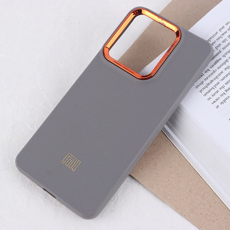 قاب ژله ای شیائومی Redmi Note 13 4G دور محافظ متال لوگودار