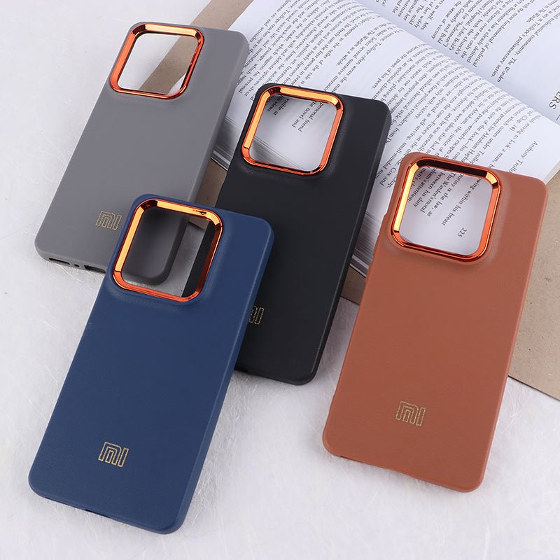 قاب ژله ای شیائومی Redmi Note 14 5G دور محافظ متال لوگودار