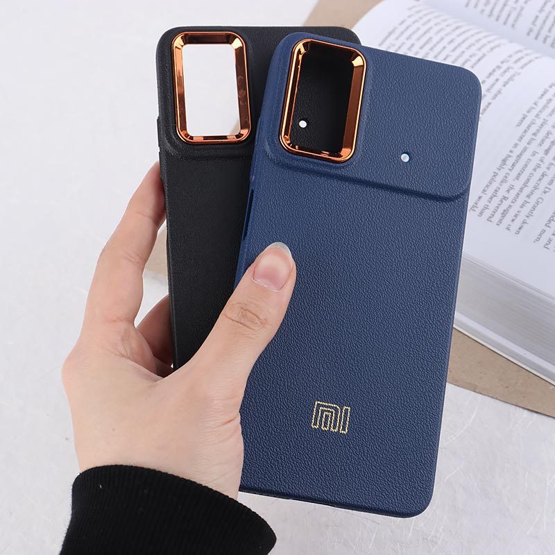 قاب ژله ای شیائومی Poco X4 Pro 5G دور محافظ متال لوگودار
