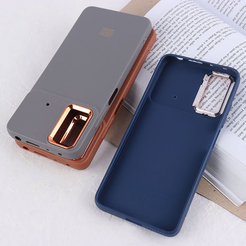 قاب ژله ای شیائومی Poco X4 Pro 5G دور محافظ متال لوگودار