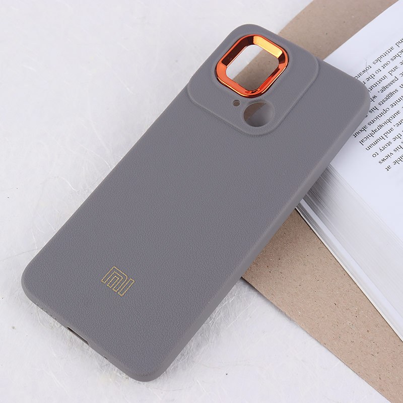 قاب ژله ای شیائومی Redmi 10C دور محافظ متال لوگودار