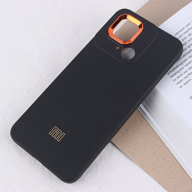 قاب ژله ای شیائومی Redmi 10C دور محافظ متال لوگودار