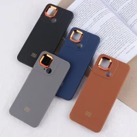 قاب ژله ای شیائومی Redmi 10C دور محافظ متال لوگودار