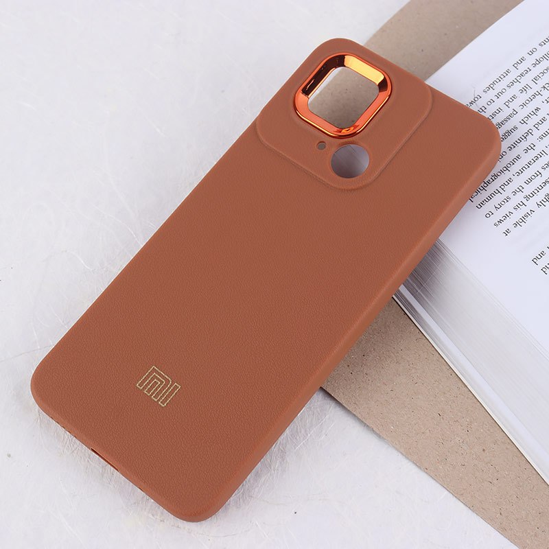 قاب ژله ای شیائومی Redmi 10C دور محافظ متال لوگودار