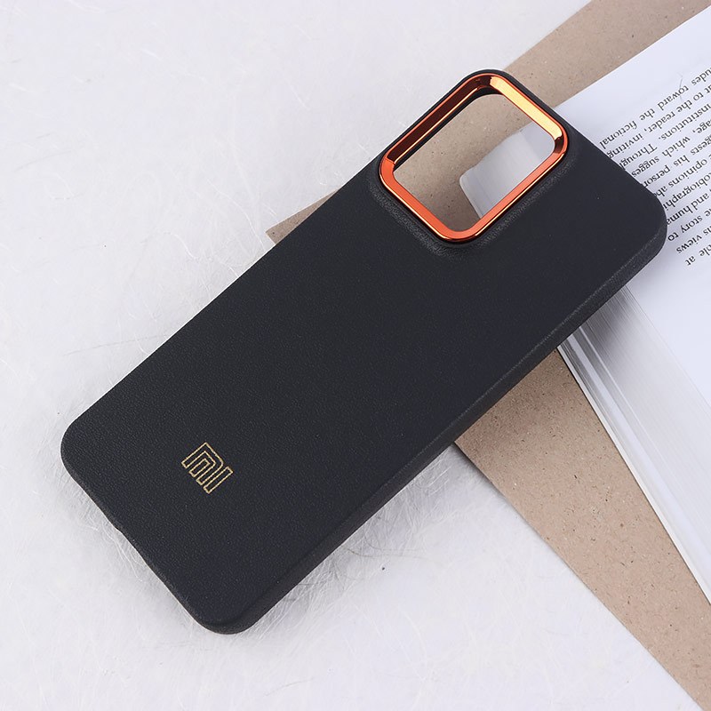 قاب ژله ای شیائومی Redmi 12 دور محافظ متال لوگودار