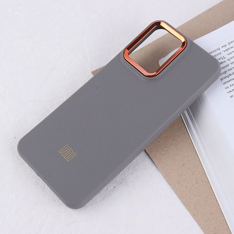 قاب ژله ای شیائومی Redmi 12 دور محافظ متال لوگودار