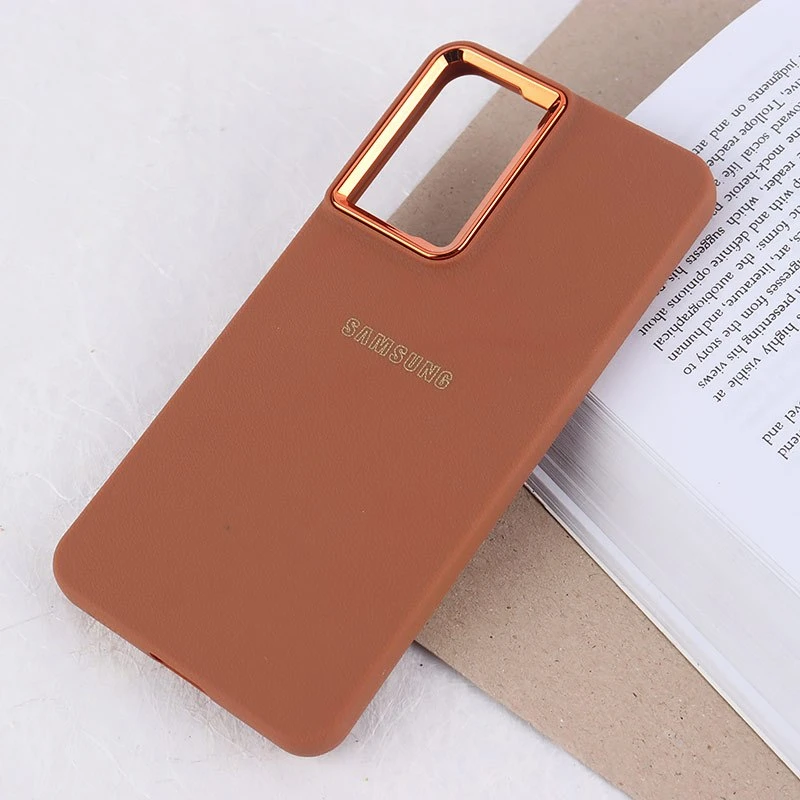 قاب ژله ای سامسونگ Galaxy S21 FE 5G دور محافظ متال لوگودار
