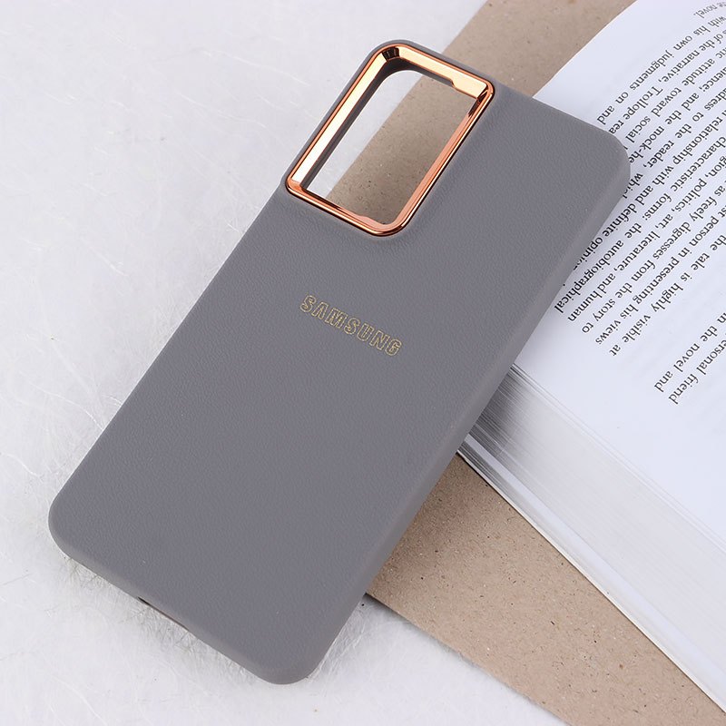 قاب ژله ای سامسونگ Galaxy S21 FE 5G دور محافظ متال لوگودار